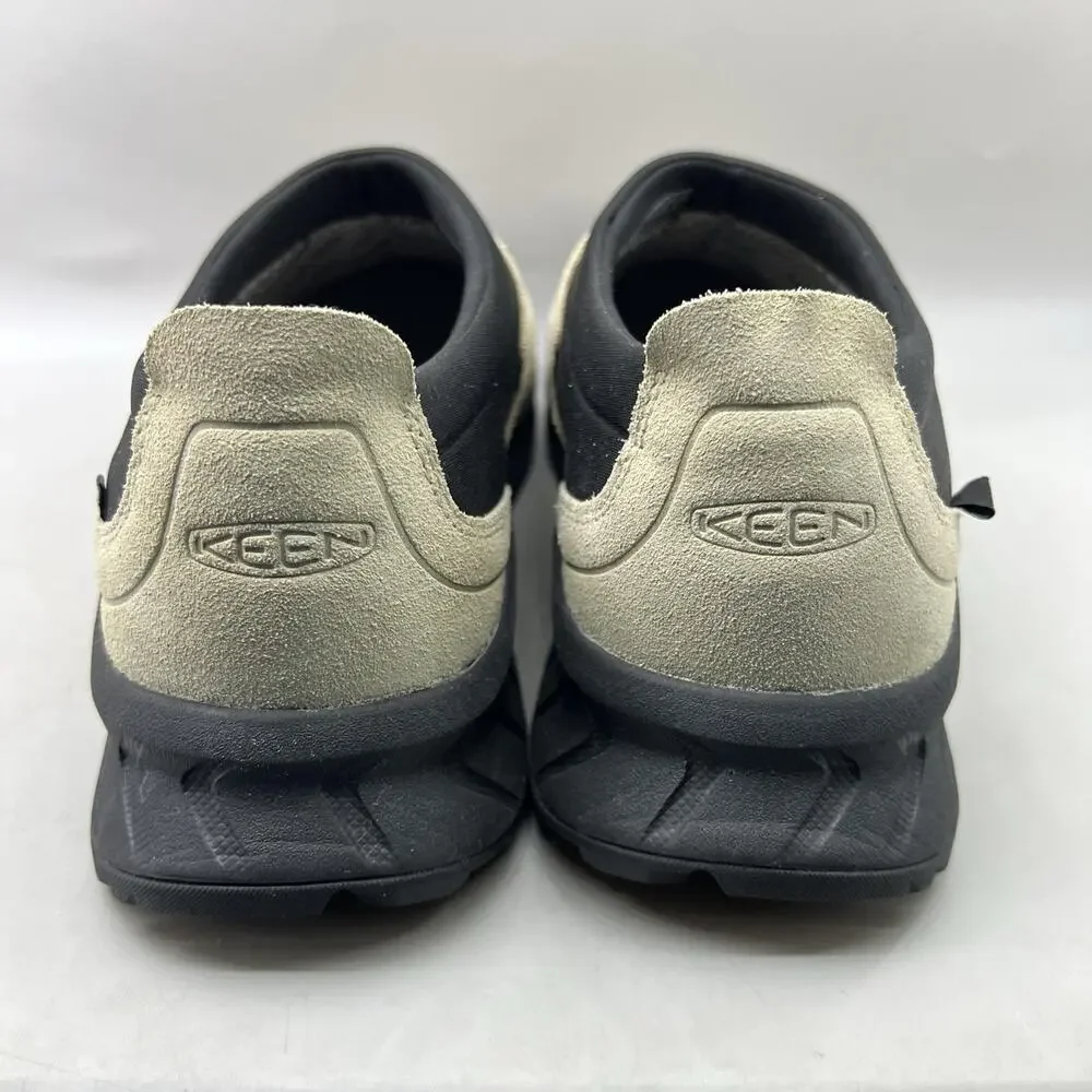 KEEN TTS Moc Waterproof Slip On Shoes Men Size 12 Beige Suede Comfort Sneakers